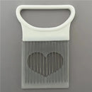 Suporte Cortador de Cebola em Aço Inox – Fatiador de Tomate e Legumes, Utensílio Prático para Cozinha