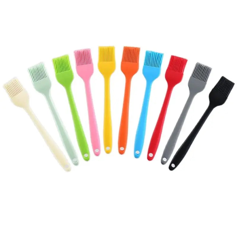Óleo de silicone de qualidade alimentar e pincel para untar – Pincel de pastelaria resistente ao calor para churrasco, cozinha e panificação
