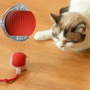 Brinquedo Inteligente para Pets – Bola Automática com Cauda Falsa, Recarga Elétrica, Interativo para Cães e Gatos