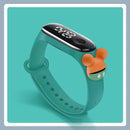 Relógio Infantil Fashion Personagens Desenho – LED Touch, Esportivo, Resistente à Água para Meninas e Meninos