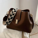 Retro Leather Bag - Wide Strap