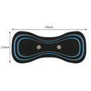 Kit 2 Peças Mini Massageador Elétrico Portátil para Alívio de Dores no Pescoço e Corpo Cervical Alivia Dores